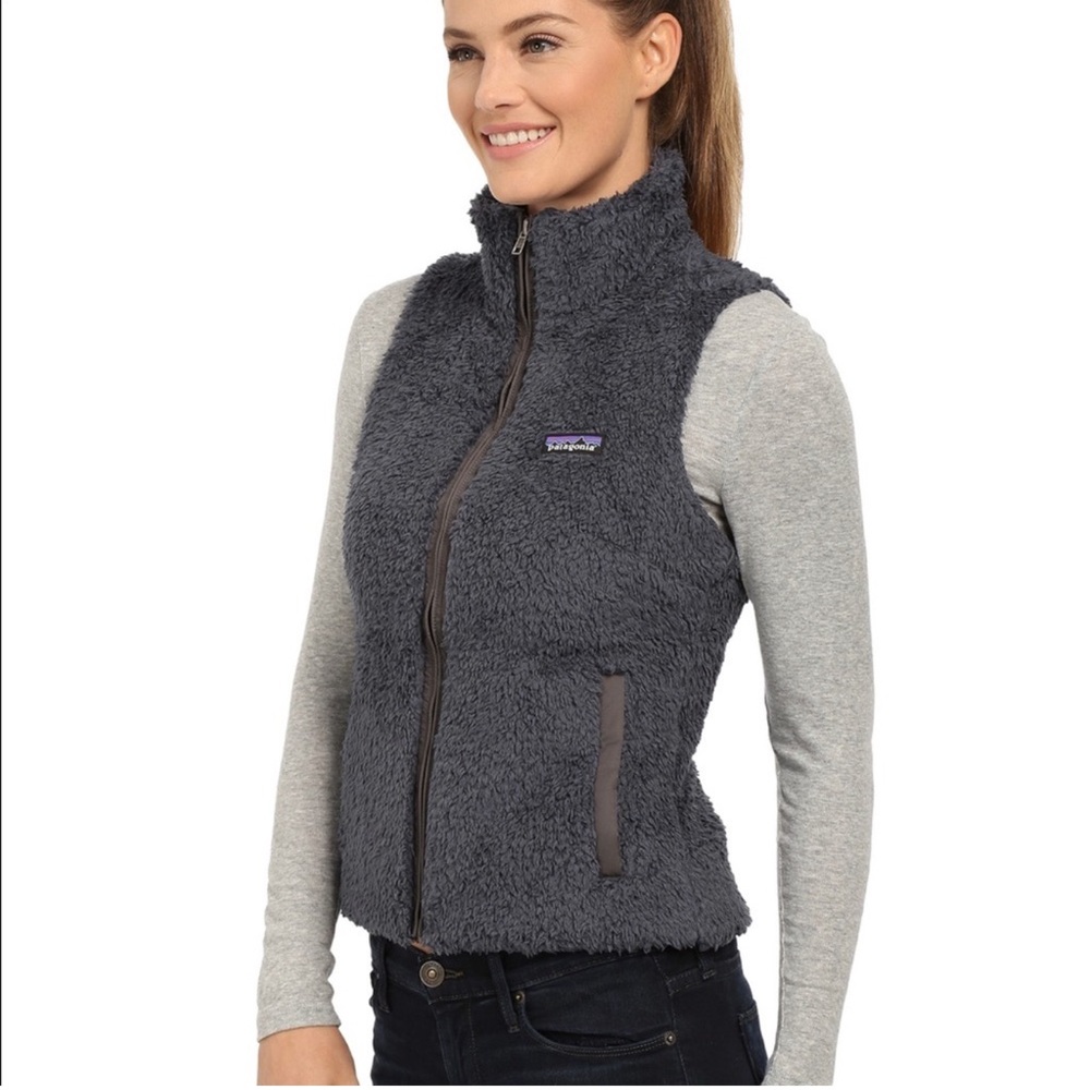 Patagonia Gray Fleece Vest